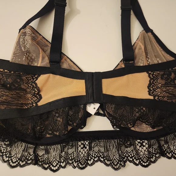 NWT Set Of 2 Adore Me 38 G Bra Lace Melrose & Odette Unlined Balconette Lingerie - Picture 7 of 9